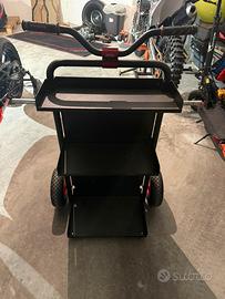 Carrello pit lane + rastrelliera