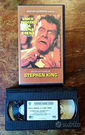Vhs UNICO INDIZIO LA LUNA PIENA Stephen King