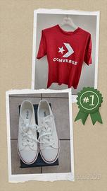 -  maglietta + scarpe 