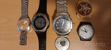 Orologi Casio, Timex, Breil, Swatch 
