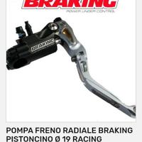 Pompa radiale braking 19 con serbatoio