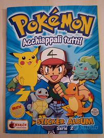 Pokémon Sticker Album Serie 2 incompleto