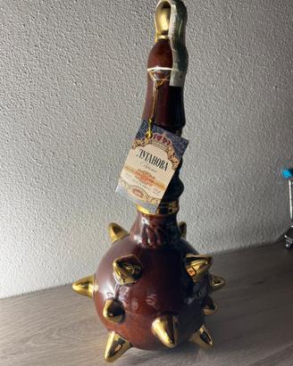 Bottiglia decorativa di vodka in ceramica