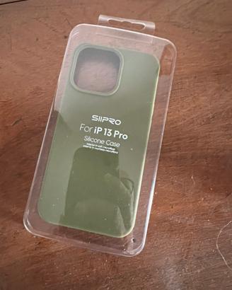 Custodia verde militare per iPhone 13 pro + altra