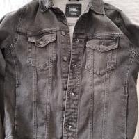ZARA Giubbotto jeans grigio taglia L