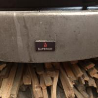 Stufa a legna in ghisa Superior