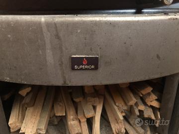 Stufa a legna in ghisa Superior