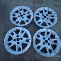 Cerchi In Lega Da 14" Per Fiat Punto 2 3 Sporting