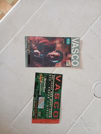 Vasco rossi  biglietti storici 