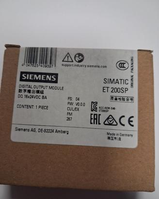 SCHEDA PLC SIEMENS  6ES7 132 6BH00 0AA0