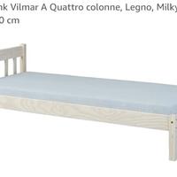 Struttura letto in legno massello 