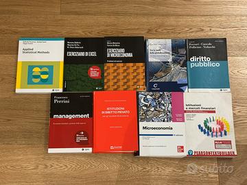 Libri bocconi cleam 1 e 2 anno