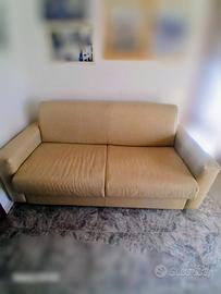 Divanetto pelle.