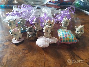 9 pupazzetti "cucciolicercaamici" da collezione