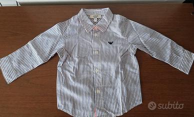 ARMANI Baby Camicia neonato 9 mesi COME NUOVA