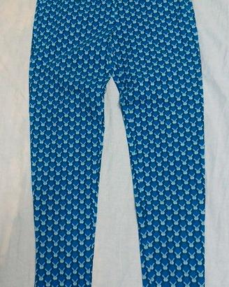Pantaloni slim taglia s blu
