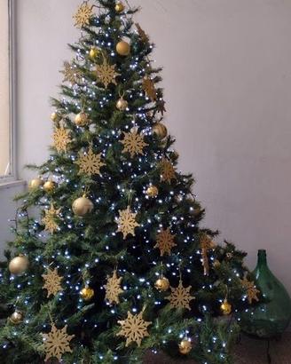 Albero di Natale realistico h 270 cm
