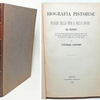 BIOGRAFIA PISTOIESE O NOTIZIE PISTOIESI ILLUSTRI