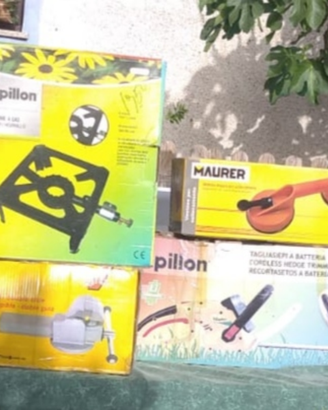 Tagliasiepi a Batteria,Doppia Ventosa e Fornellone