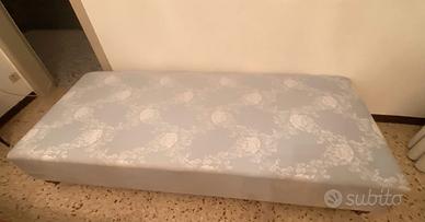 Cassone letto singolo con rete