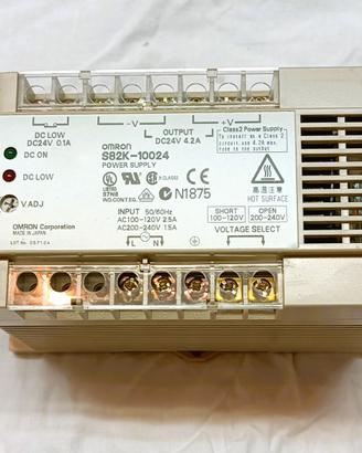 ALIMENTATORE OMRON S 82K-10024 POWER SUPPLY