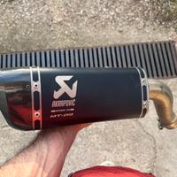 Scarico akrapovic omologato euro 5+ per mt09 24/25