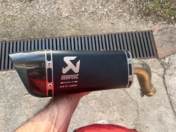 Scarico akrapovic omologato euro 5+ per mt09 24/25
