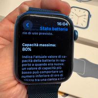 Apple watch 7 45mm blu wifi