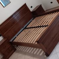 letto in stile , legno,
