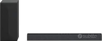 LG soundbar con subwoofer 300 watt dolby atmos