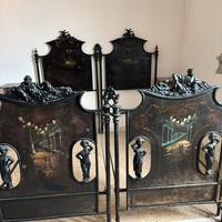 Struttura letto ferro battuto