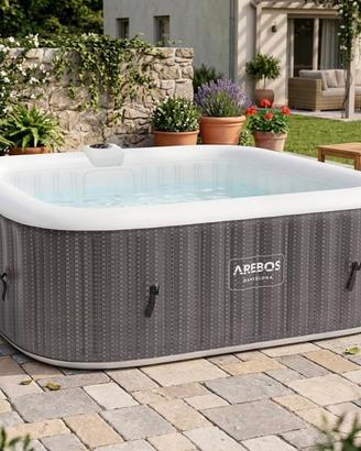 Piscina riscaldabe - Arebos con idromassaggio e