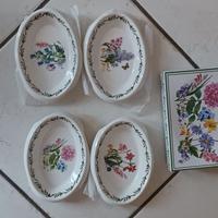  Piattini Ovali Decorati in confezione Kasanova