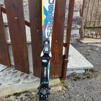 sci bambini SALOMON X-RACE, carve rocker, BLUE