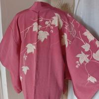 giacca Haori giapponese antico in seta hige tsumug