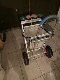 Carrello pesca porta pesce