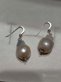 orecchini donna perle barocche 