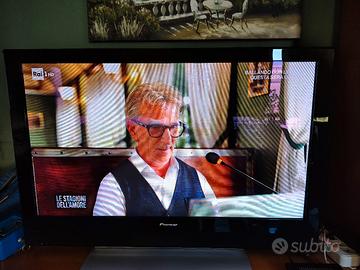 TV plasma Pioneer 42 HD con decoder DVB T2