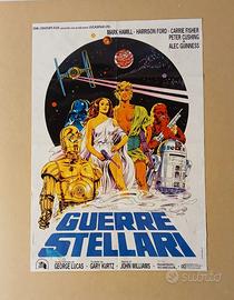 Poster cinema Guerre Stellari