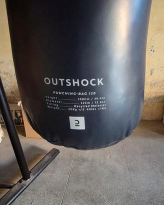 sacco da box + struttura