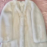 ECO PELLICCIA CAPPOTTINO DONNA NUOVO