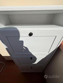 Scarpiera Bianca Stile Nordico – Design Elegante e