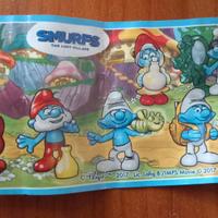 Puffi kinder NUOVI