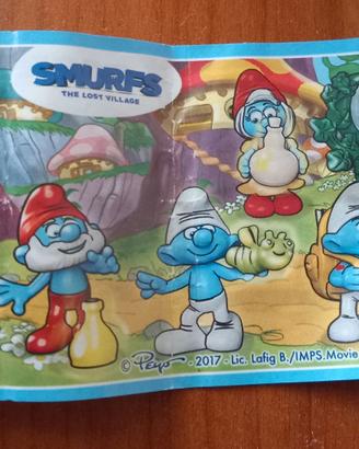 Puffi kinder NUOVI
