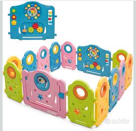 COSTWAY Box con 14 Pannelli, Centro Attività