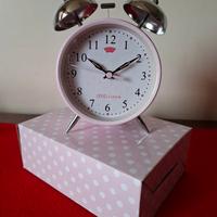 Orologio sveglia rosa