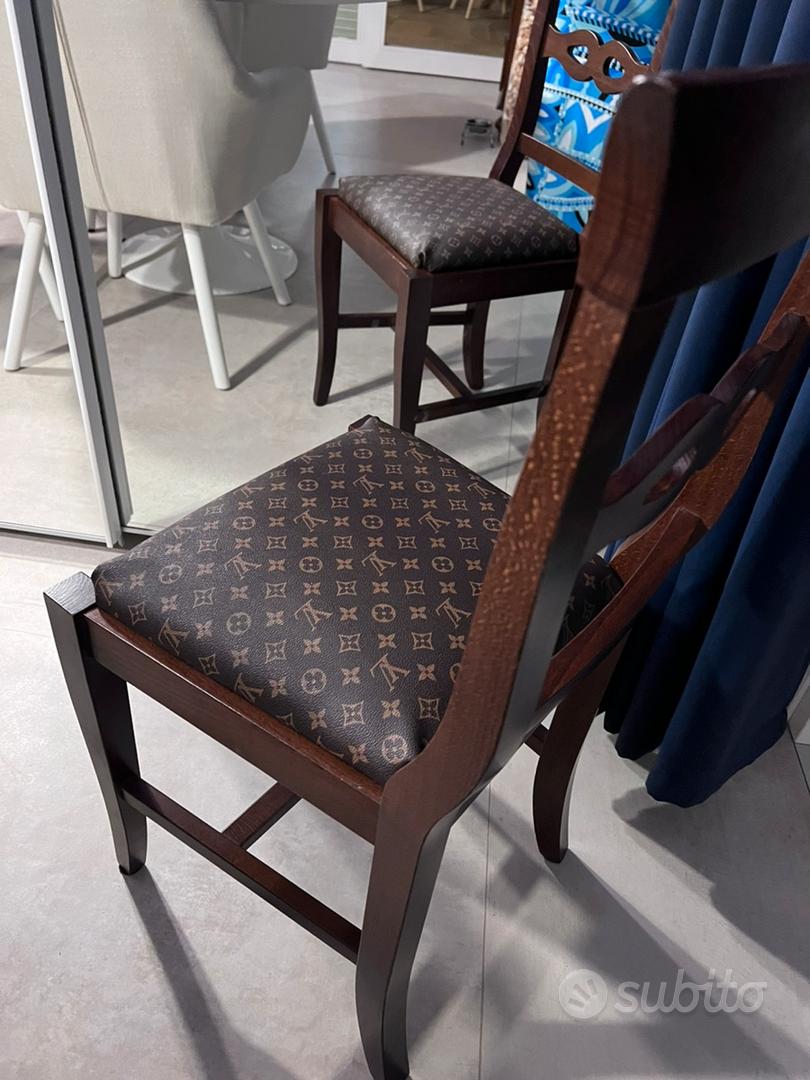 4 sedie vintage Louis Vuitton - Arredamento e Casalinghi In