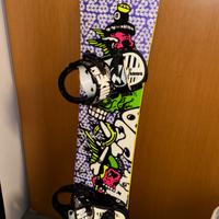 TAVOLA SNOWBOARD+ATTACCHI