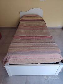 2 LETTI CONTENITORI SINGOLI