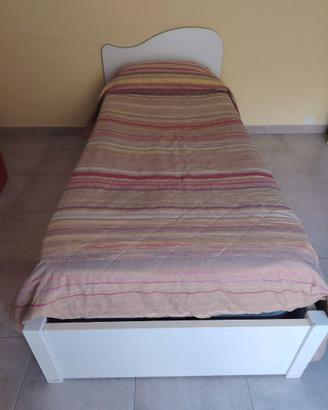2 LETTI CONTENITORI SINGOLI